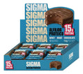 Alfajor Sigma Con Proteina Chocolate X 63g Caja X 12u