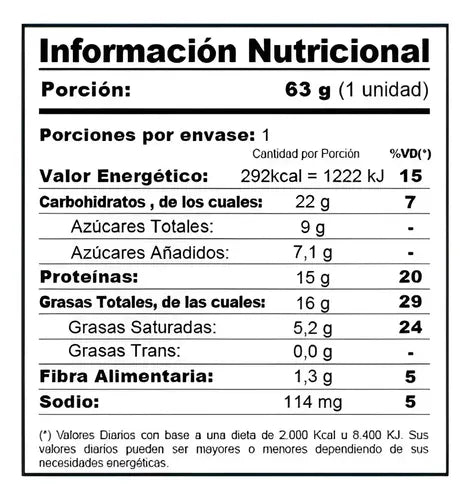 Alfajor Sigma Con Proteina Chocolate X 63g Caja X 12u