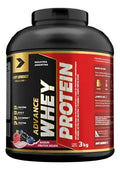 Whey Protein 3kg Body Advance Proteína Concentrada Premium Sabor Frutos Rojos