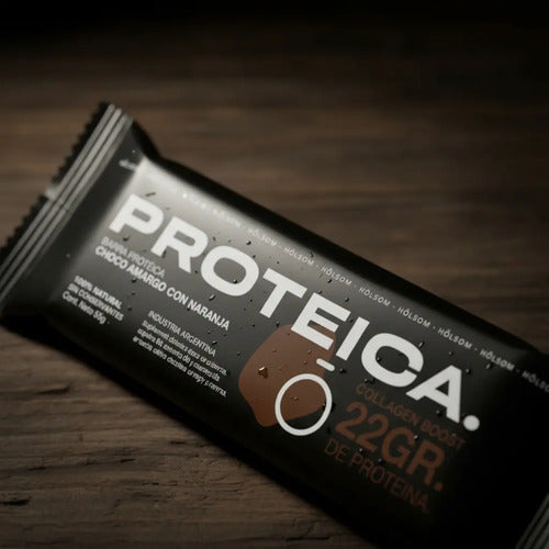 Barritas Proteicas Holsom 22gr Proteina Pack X7 Unidades
