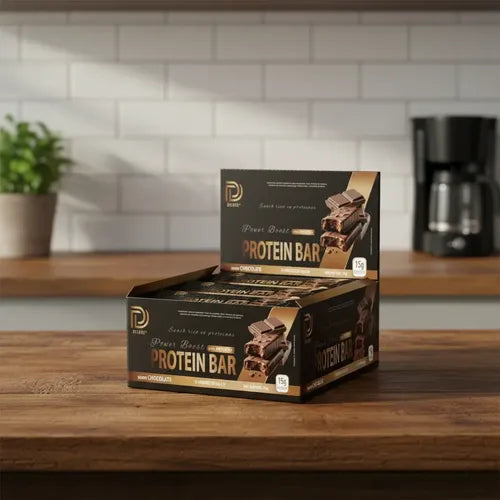 Barrita Proteica Deluxe 15gr Proteina 16 Unidades Sin Tacc Chocolate