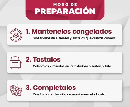 Suqua Fitness Waffles Proteicos 39g Proteína Pack X6