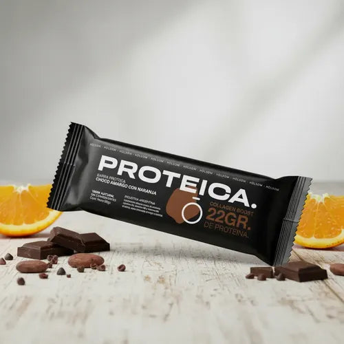 Barritas Proteicas Holsom 22gr Proteina Pack X7 Unidades