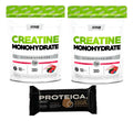 Creatina Monohidratada 600g Polvo Star Nutrition Suplemento Frutos Rojos