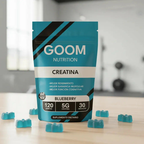 Gomitas Creatina Goom Nutrition Blueberry