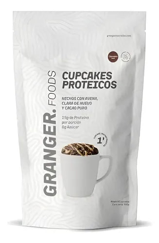 Cupcakes Proteicos Chocolate 360 Gramos Granger