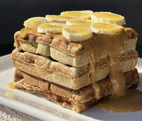 Suqua Fitness Waffles Proteicos 39g Proteína Pack X6